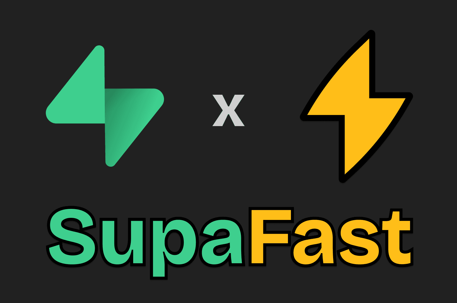 Supabase and SlideSharp logo combined